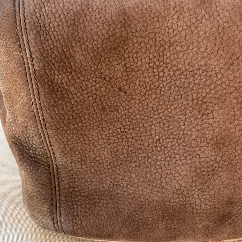 Vintage Coach Sonoma Chocolate Nubuc Bucket Duffle - Picture 3 of 15